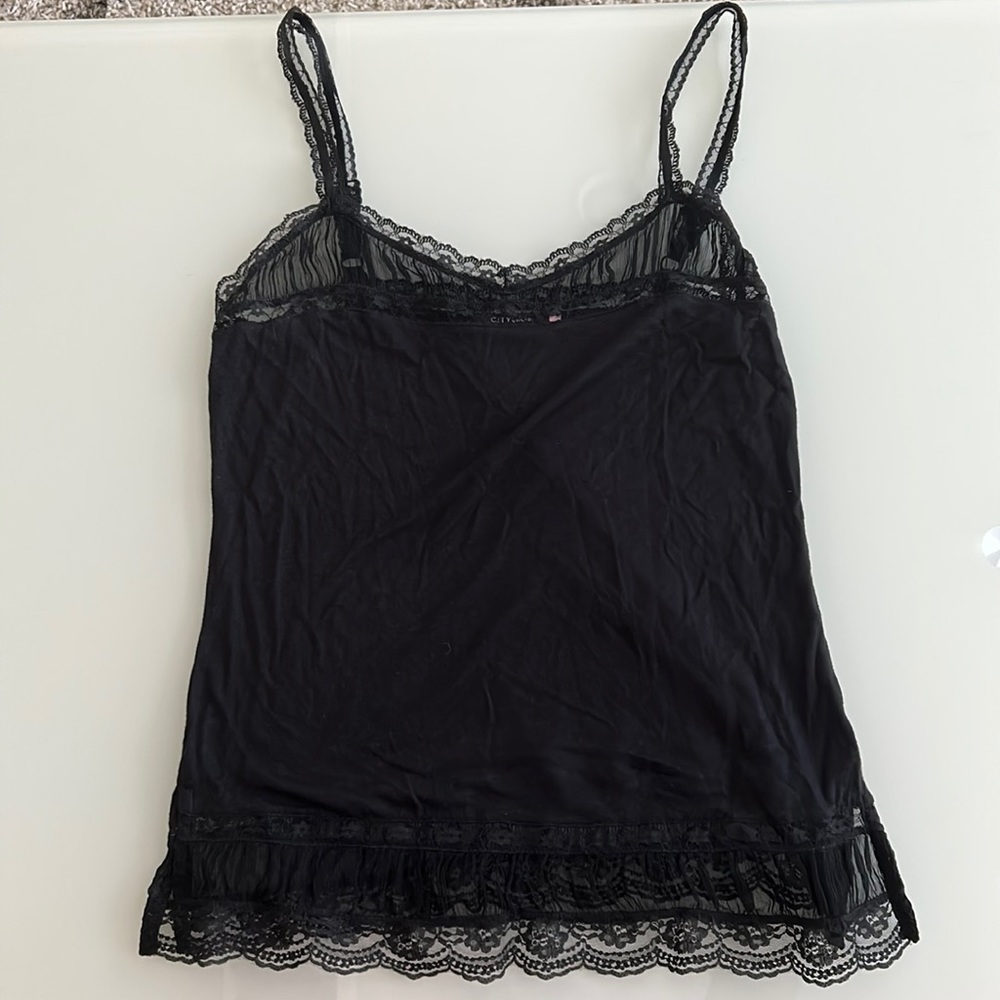 Lace tank top